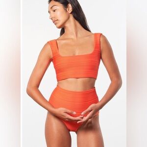 Mara Hoffman bikini top Raina - Size s - Sample with imperfection